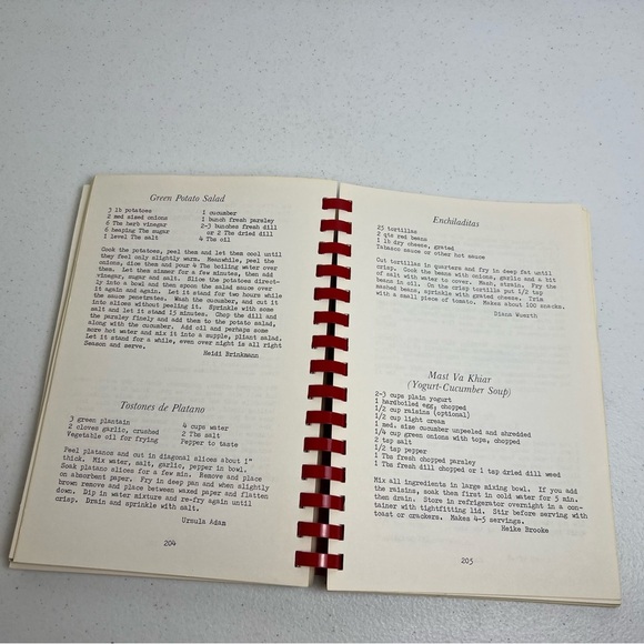 70’s Caisson Kitchen Spiral Cookbook Second Printing Oklahoma Military Ft Sill - Picture 10 of 10